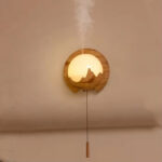 Wireless wall-mounted fragrance humidifier