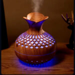 Wood grain ultrasonic air humidifier