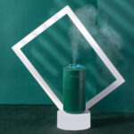 Wood-Grain Teardrop Humidifier