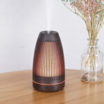 Wood-Grain Ribbed Aromatherapy Diffuser