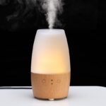 Wood-Accent Aromatherapy Diffuser