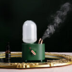 Tri-Color Cylindrical Humidifier